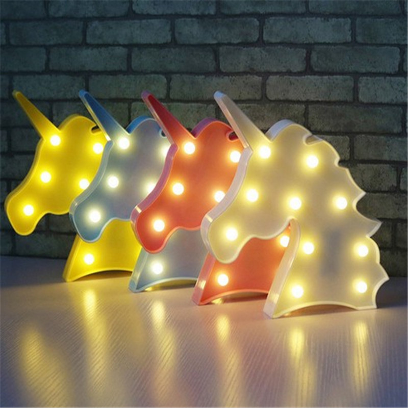 MDNL0050-3D Unicorn Led Night Light