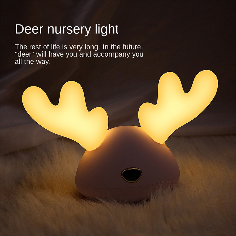 MDNL0021-Antlers Lovely To Sleep With The Small Night Light