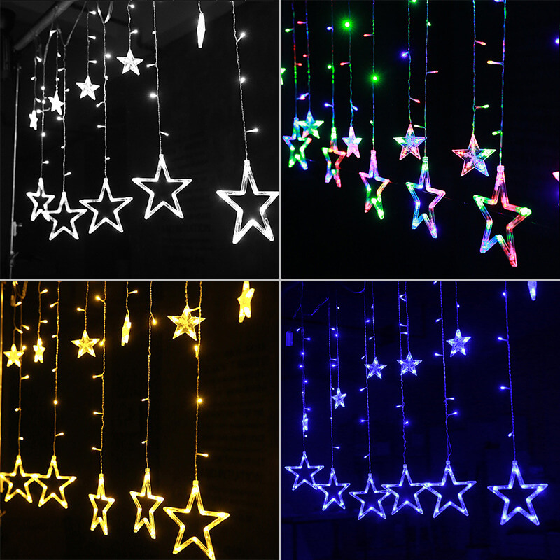 MDLP0010-Led Christmas Decoration Star Lights