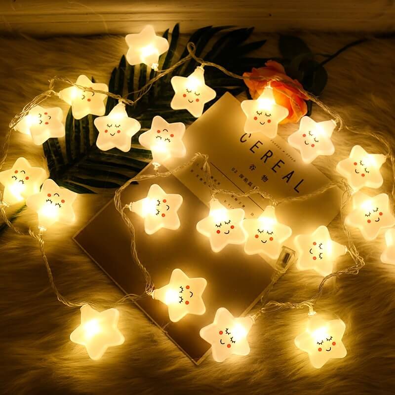 MDLP0008-Led Smiling Star Festive Decorative Lights