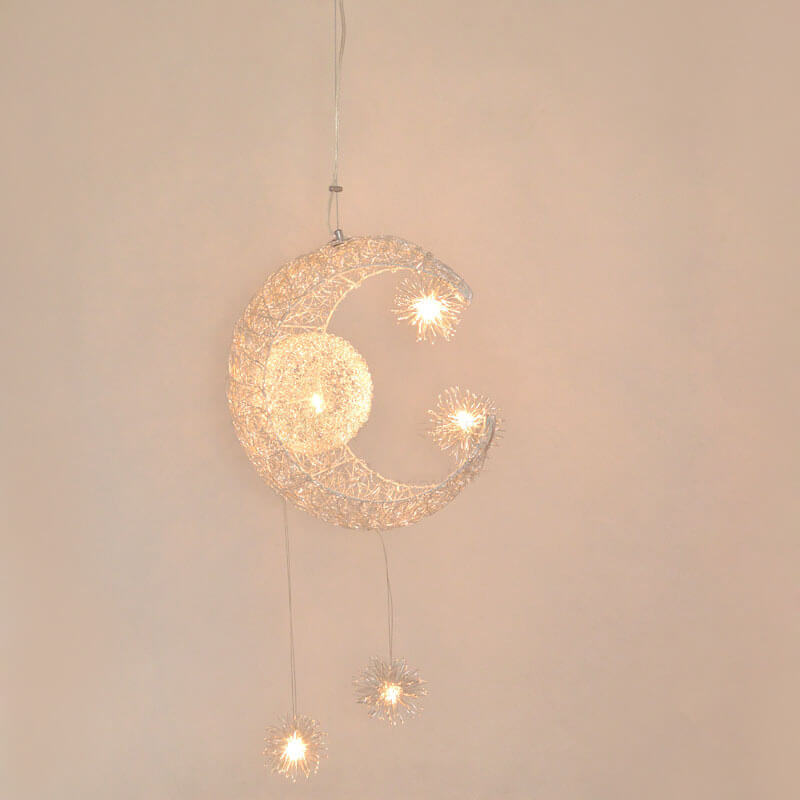 MDWL0004-Led Stars And Moon Creative Decorative Lamp Posts