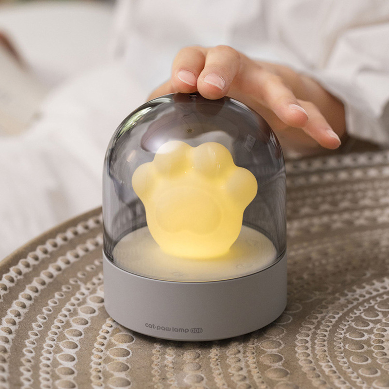 MDNL0002-Touch cute cat claw small night light